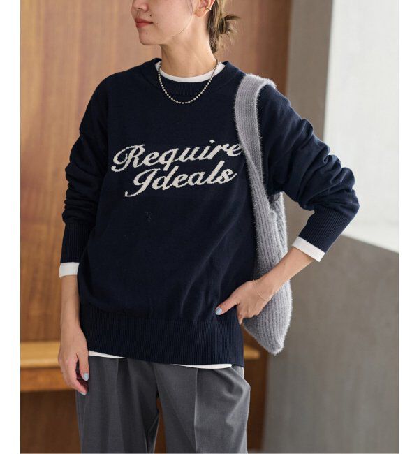 JOURNAL STANDARD relume「《追加2》コットンカシミヤロゴニット」|ニット・セーター|