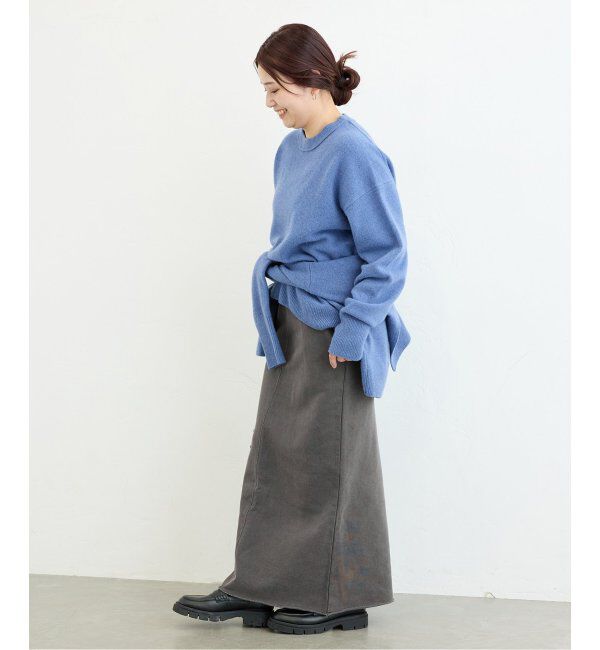 JOURNAL STANDARD「ピグメントスウェットクラッシュスカート」|スカート|