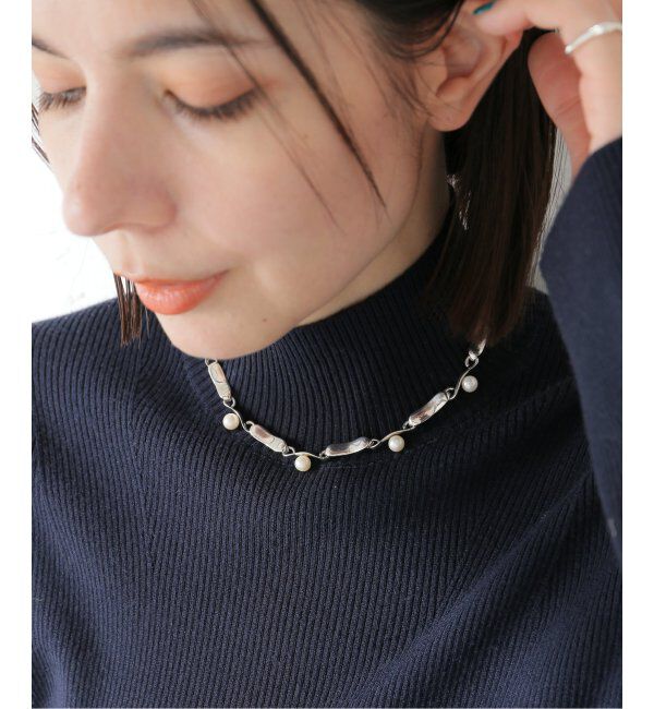 journal standard L'essage「【SAPIR BACHAR/サピア バシャール】SYNTHESIS PEARL NECKLACE：ネックレス」|ネックレス|