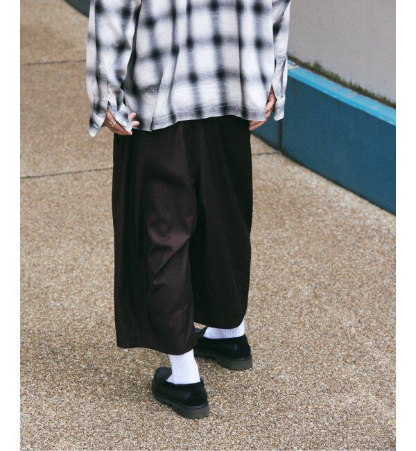 JOURNAL STANDARD「TR モダン スリー クォーター パンツ」|スラックス|