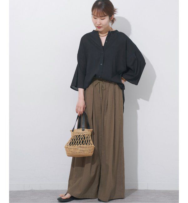 JOURNAL STANDARD relume「楊柳バンドカラーシャツ」|シャツ・ブラウス|