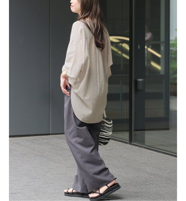 JOURNAL STANDARD relume「楊柳バンドカラーシャツ」|シャツ・ブラウス|