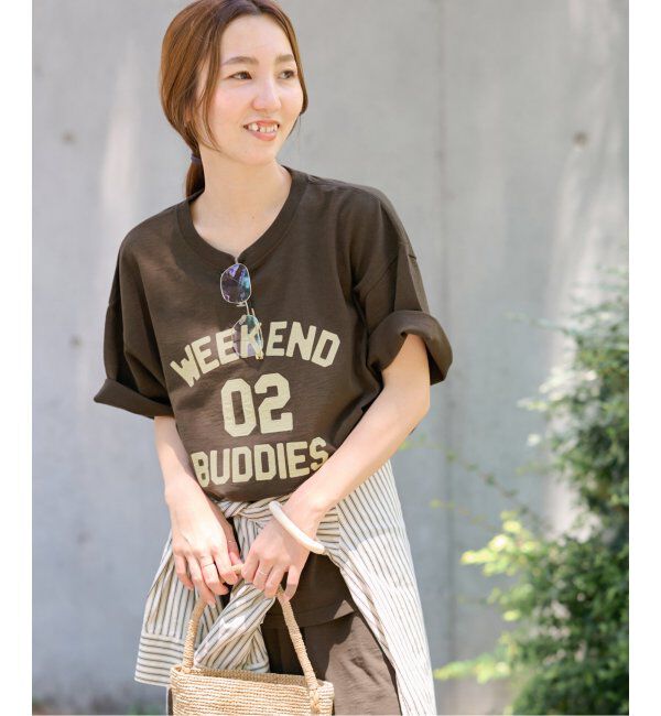 JOURNAL STANDARD relume「GOODIES CLUB パッチワークロゴTEE」|Tシャツ・カットソー|