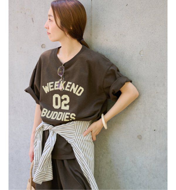 JOURNAL STANDARD relume「GOODIES CLUB パッチワークロゴTEE」|Tシャツ・カットソー|