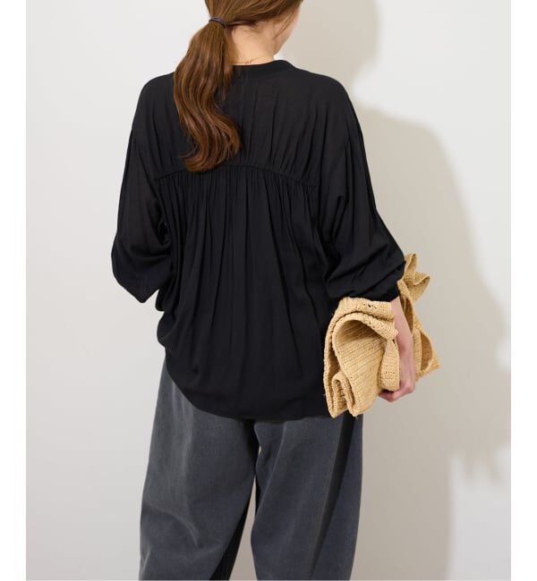 JOURNAL STANDARD relume「《追加2》T/R強撚ブラウス」|シャツ・ブラウス|