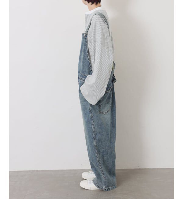 journal standard luxe「テレコボーダー ヘンリーネックプルオーバー」|Tシャツ・カットソー|