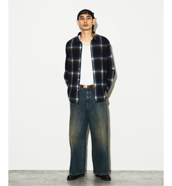 JOURNAL STANDARD「オンブレチェック フランネルシャツ」|シャツ・ブラウス|