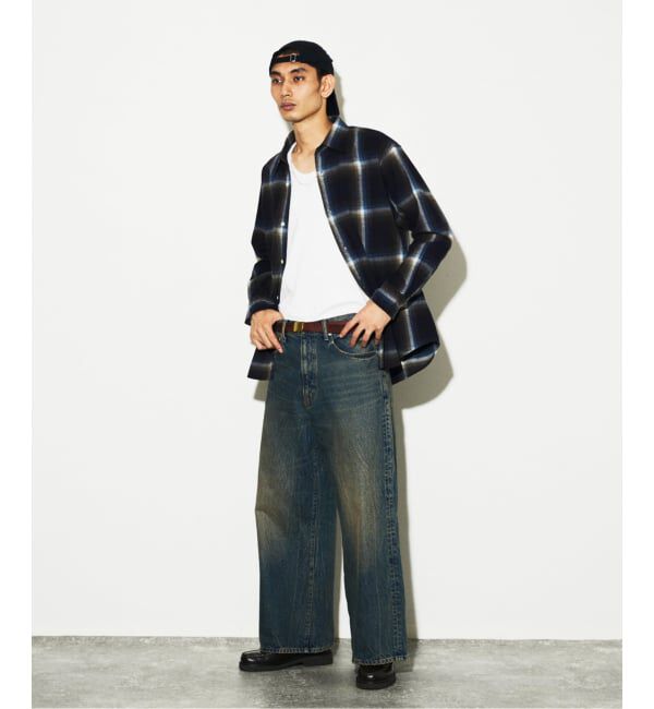 JOURNAL STANDARD「オンブレチェック フランネルシャツ」|シャツ・ブラウス|