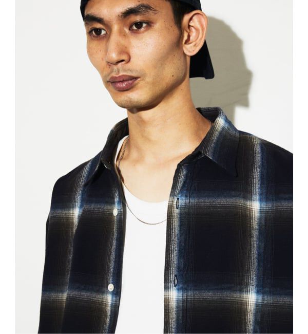JOURNAL STANDARD「オンブレチェック フランネルシャツ」|シャツ・ブラウス|