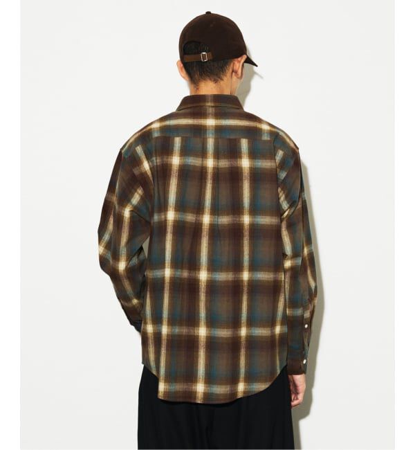 JOURNAL STANDARD「オンブレチェック フランネルシャツ」|シャツ・ブラウス|