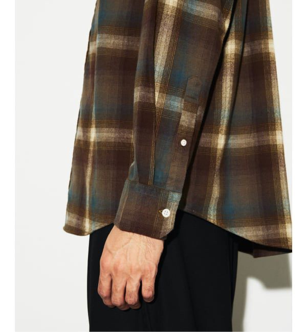 JOURNAL STANDARD「オンブレチェック フランネルシャツ」|シャツ・ブラウス|