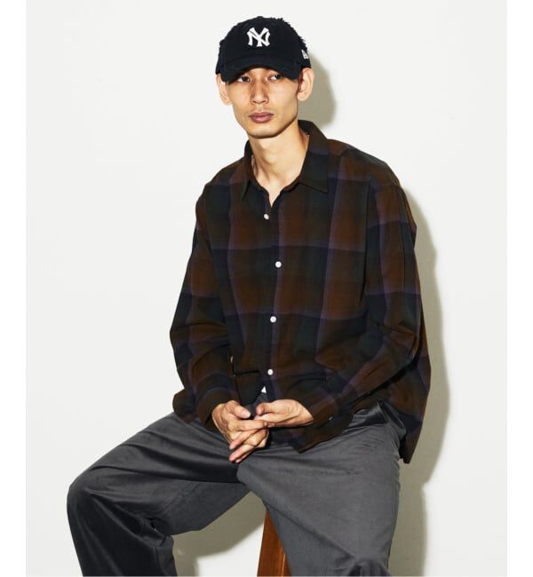 JOURNAL STANDARD「オンブレチェック フランネルシャツ」|シャツ・ブラウス|
