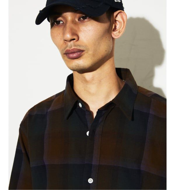 JOURNAL STANDARD「オンブレチェック フランネルシャツ」|シャツ・ブラウス|