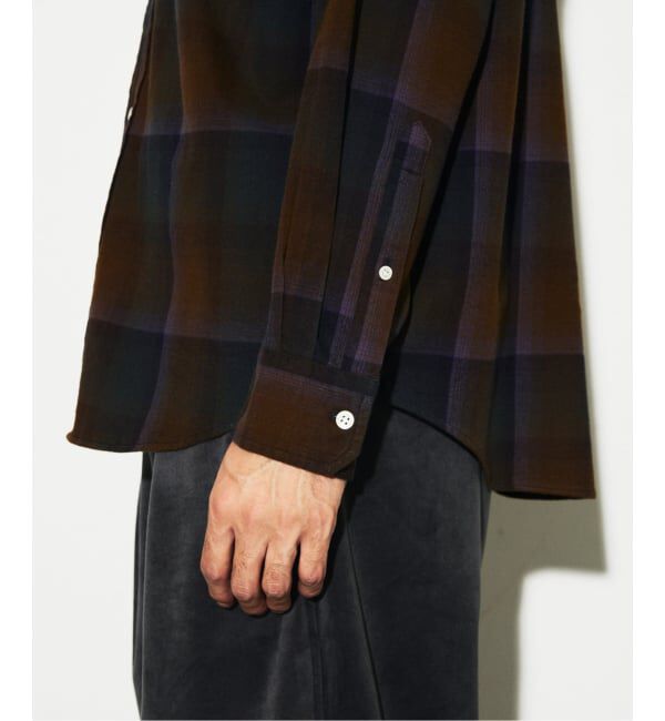 JOURNAL STANDARD「オンブレチェック フランネルシャツ」|シャツ・ブラウス|