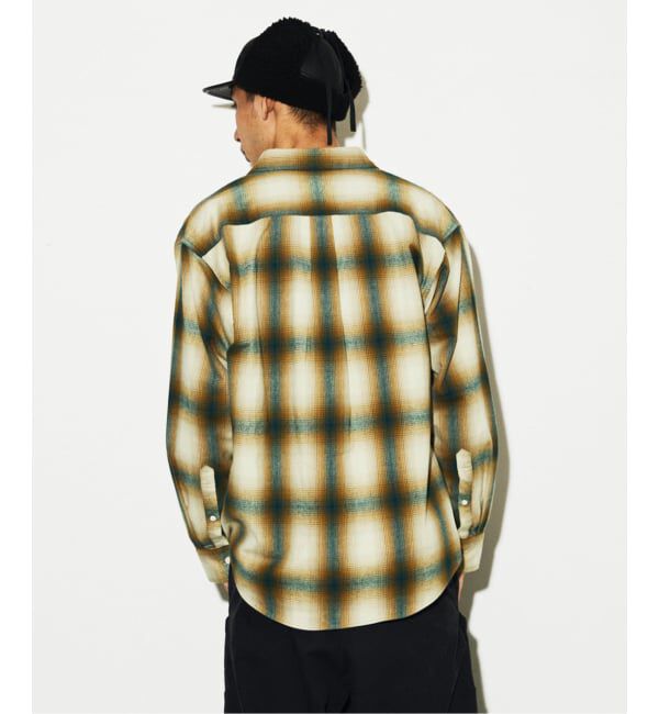 JOURNAL STANDARD「オンブレチェック フランネルシャツ」|シャツ・ブラウス|