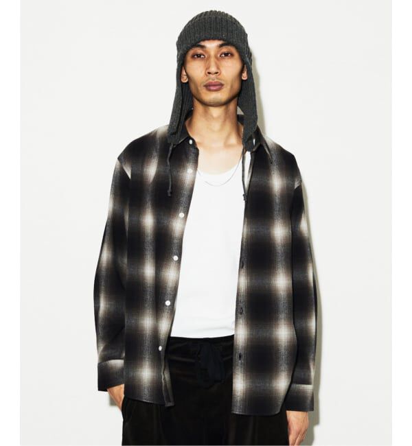 JOURNAL STANDARD「オンブレチェック フランネルシャツ」|シャツ・ブラウス|