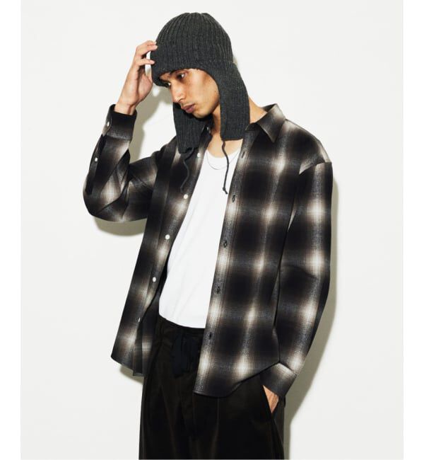 JOURNAL STANDARD「オンブレチェック フランネルシャツ」|シャツ・ブラウス|