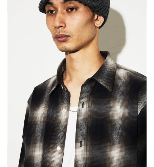 JOURNAL STANDARD「オンブレチェック フランネルシャツ」|シャツ・ブラウス|