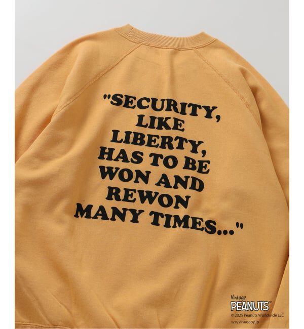 JOURNAL STANDARD relume「PEANUTS / ピーナッツ 別注  FANTASY A&G INC プリント スウェット」|スウェット・ジャージ|