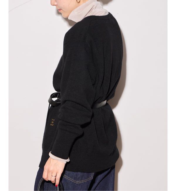 journal standard L'essage「ラクーンMIX Vネックカーディガン」|カーディガン|