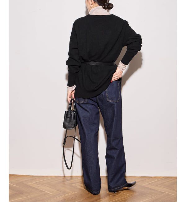 journal standard L'essage「ラクーンMIX Vネックカーディガン」|カーディガン|