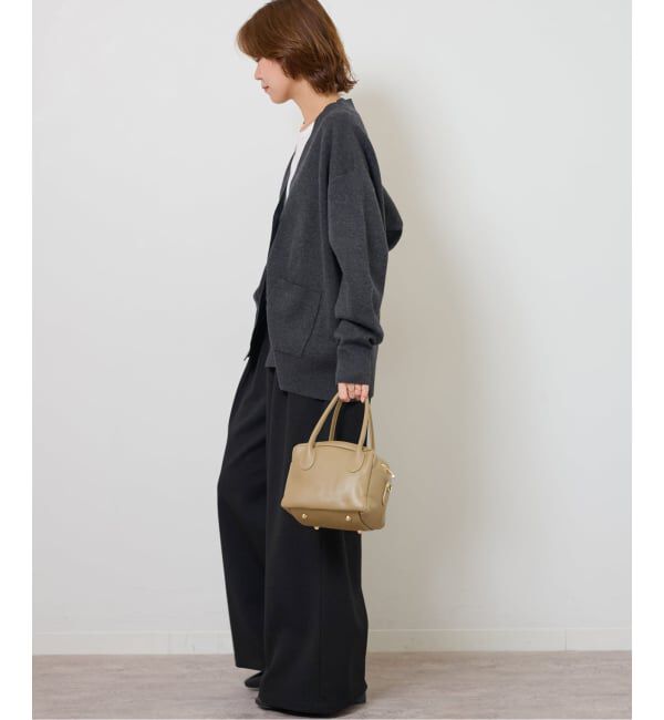 JOURNAL STANDARD relume「《追加2》ウォッシャブルサージストレッチタックワイドパンツ」|スラックス|