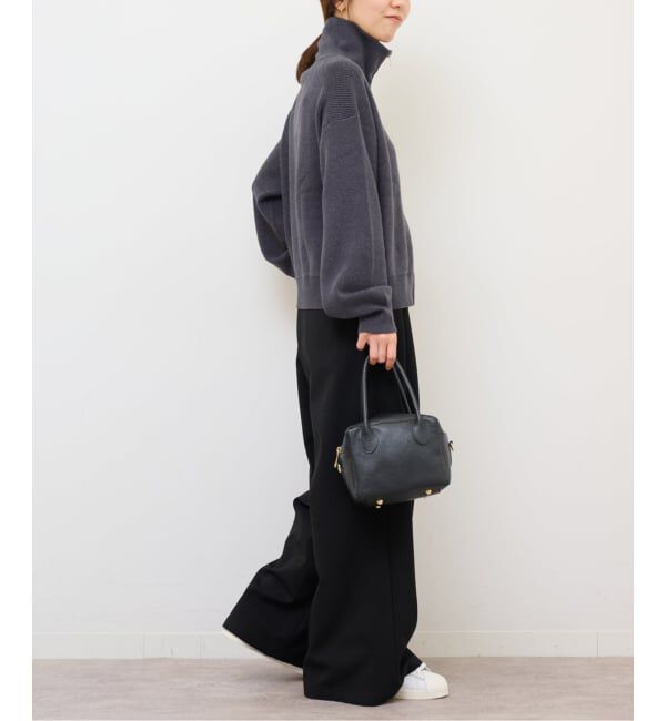 JOURNAL STANDARD relume「《追加2》ウォッシャブルサージストレッチタックワイドパンツ」|スラックス|