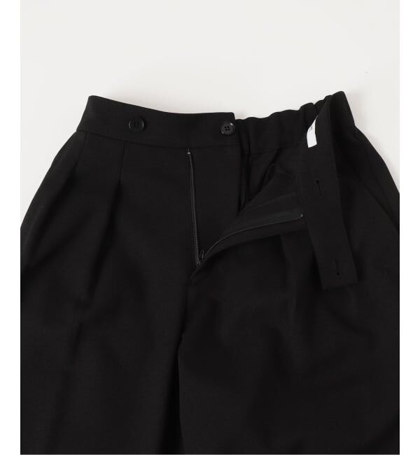 JOURNAL STANDARD relume「《追加2》ウォッシャブルサージストレッチタックワイドパンツ」|スラックス|