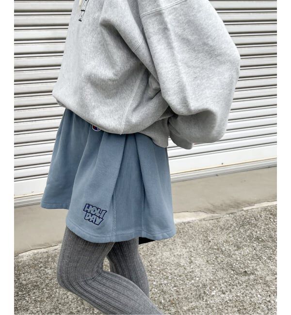 JOURNAL STANDARD「別注【CHAMPION*JOURNAL STANDARD by HOLIDAY】MINI SKIRT」|スカート|サックスブルー