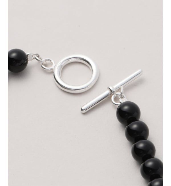 JOURNAL STANDARD relume「《WEB・一部店舗限定》【relume&times;Fujiwara】オニキスネックレス」|ネックレス|