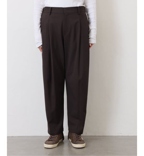 journal standard luxe「ライトツイル タックテーパーパンツ」|スラックス|