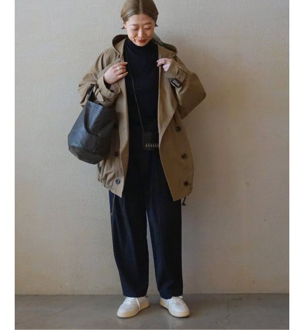 journal standard luxe「ライトツイル タックテーパーパンツ」|スラックス|