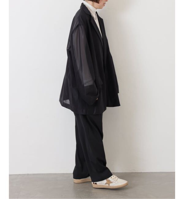 journal standard luxe「ライトツイル タックテーパーパンツ」|スラックス|