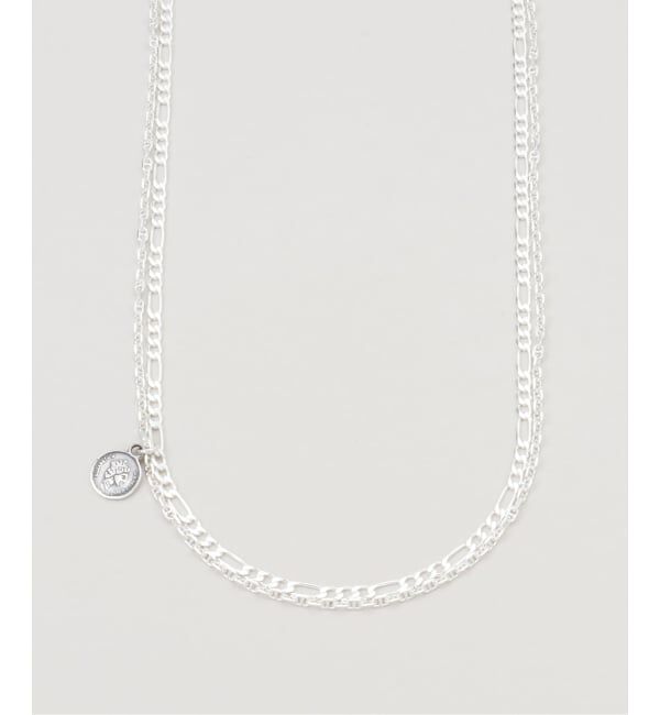 JOURNAL STANDARD「【QUIP QUEINT/クイップ クエイント】two chain coin necklace」|ネックレス|シルバー