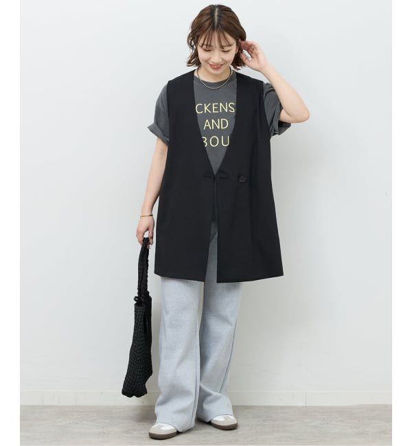 JOURNAL STANDARD relume「《予約》リネンライクAラインジレ」|その他|