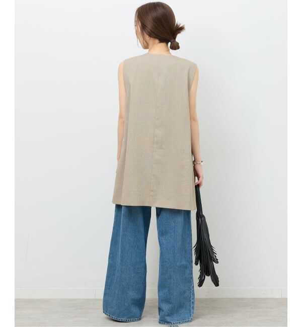 JOURNAL STANDARD relume「《予約》リネンライクAラインジレ」|その他|