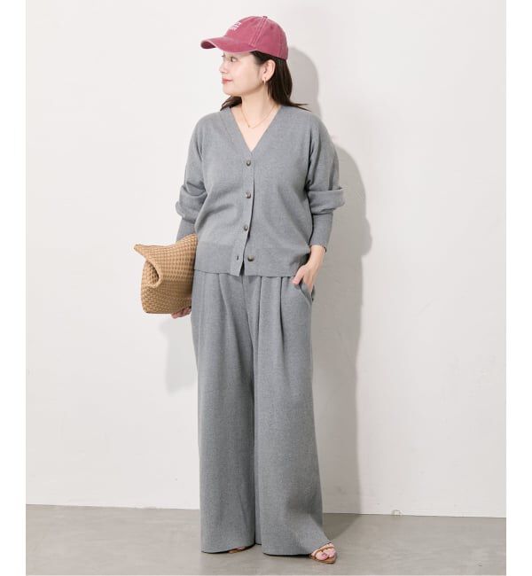 JOURNAL STANDARD「《予約》コットンシルクミックスタックワイドパンツ」|その他|