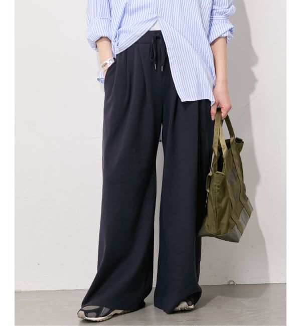 JOURNAL STANDARD「《予約》コットンシルクミックスタックワイドパンツ」|その他|