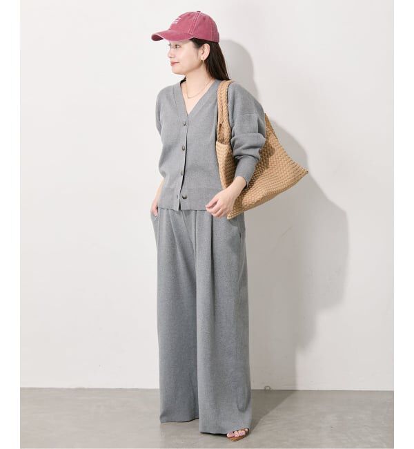 JOURNAL STANDARD「《予約》コットンシルクミックスタックワイドパンツ」|その他|