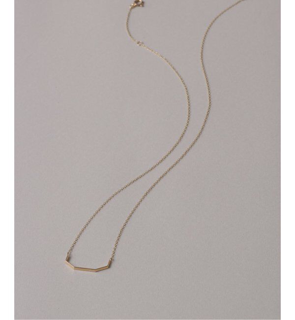 Lilas by Spick&Span「5角モチーフネックレス K10」|ネックレス|