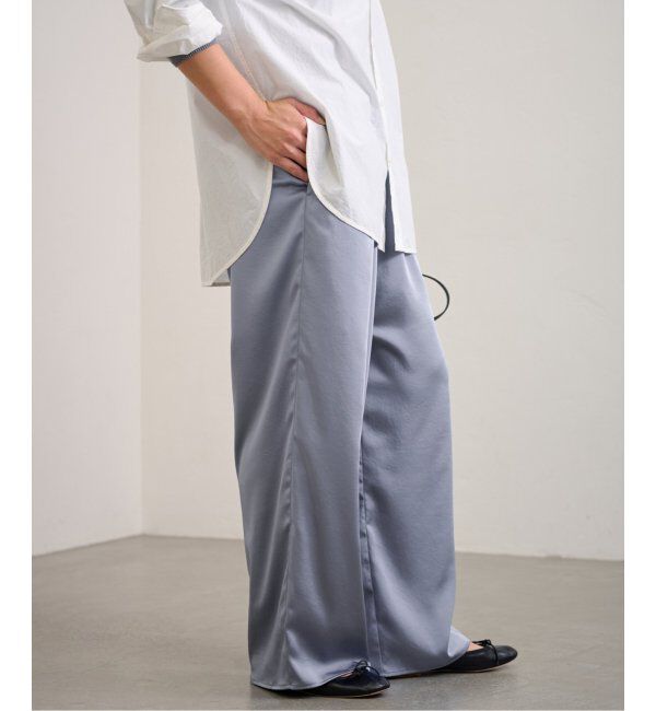 FRAMeWORK「≪追加≫サテンストレッチイージーパンツ2」|その他|