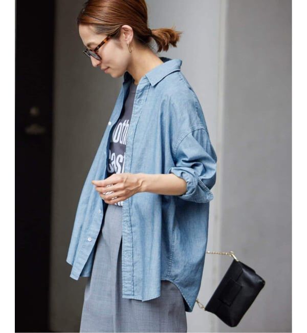 FRAMeWORK「≪追加≫ダンガリーシャツ 6」|シャツ・ブラウス|