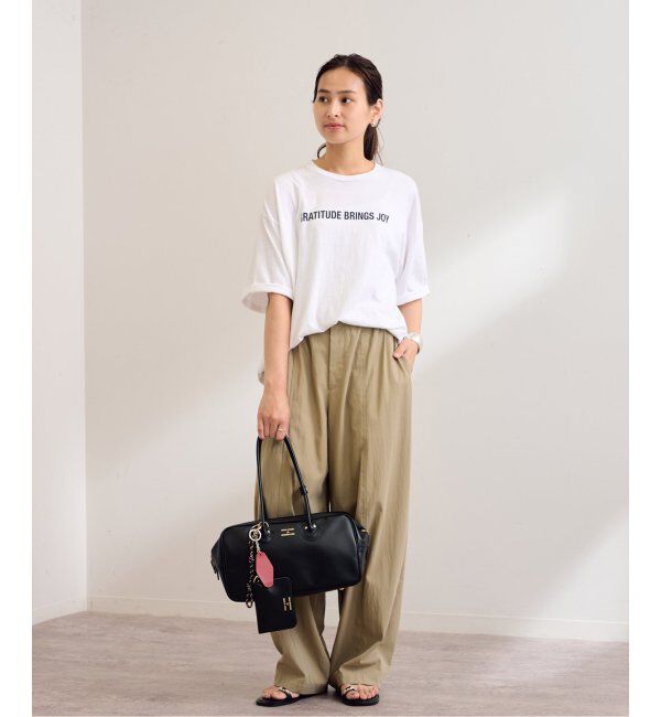 FRAMeWORK「≪追加≫YOUNG&OLSEN 別注SMOOTH LEATHER STUDENT M KHWL 2」|ハンドバッグ|