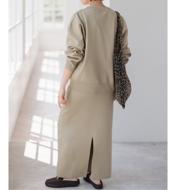 Spick and Span「《WEB限定》ウォッシャブルニットタイトスカート」|スカート|