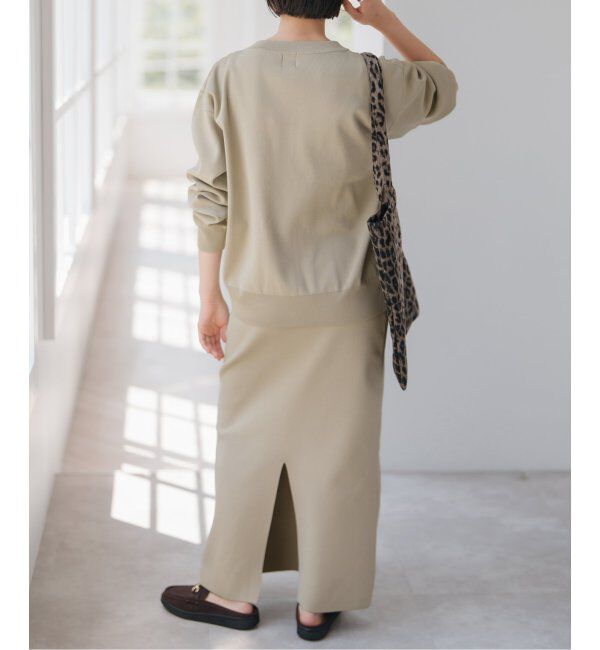 Spick and Span「《WEB限定》ウォッシャブルニットタイトスカート」|スカート|