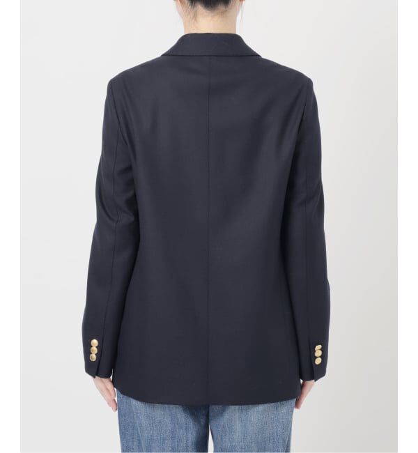 Spick and Span「ウールブレンドダブルブレストジャケット」|テーラードジャケット|