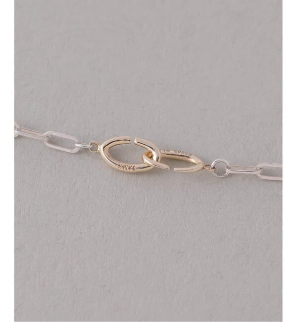 Spick and Span「【SAMH by LILAS】 デタッチャブルCスライドネックレス K10*SV」|ネックレス|