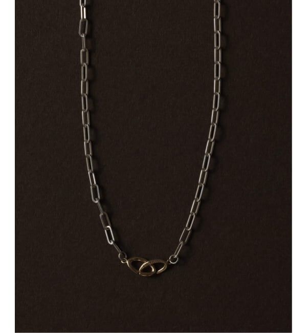 Spick and Span「【SAMH by LILAS】 デタッチャブルCスライドネックレス K10*SV」|ネックレス|