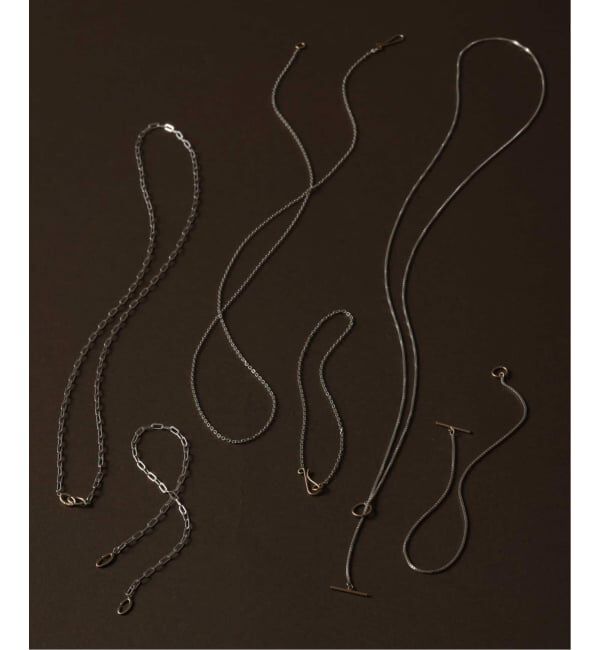 Spick and Span「【SAMH by LILAS】 デタッチャブルCスライドネックレス K10*SV」|ネックレス|