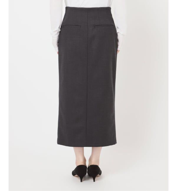 Spick and Span「ダブルクロスIラインスカート」|スカート|